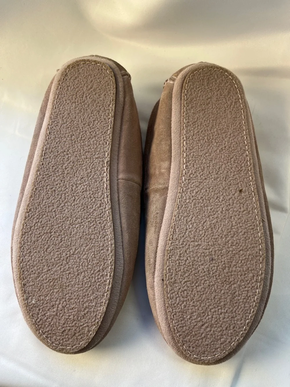 Polo by Ralph Lauren‎ Boy’s Pink Suede Embroidered Polo Loafers